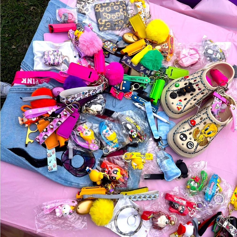 Colorful Keychains and Accessories Collection - Picture 1 of 7
